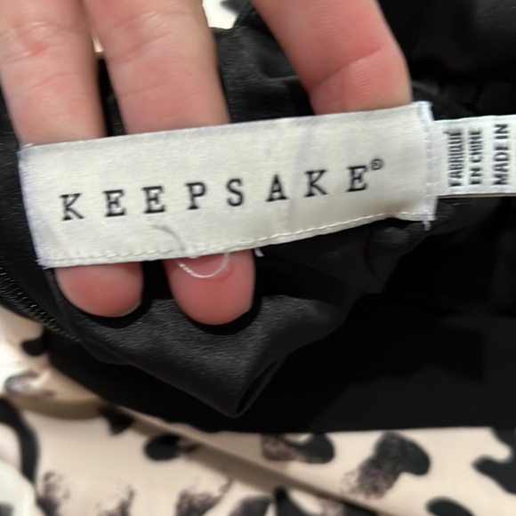 3/$20 Keepsake open back leopard skater dress - Picture 6 of 10